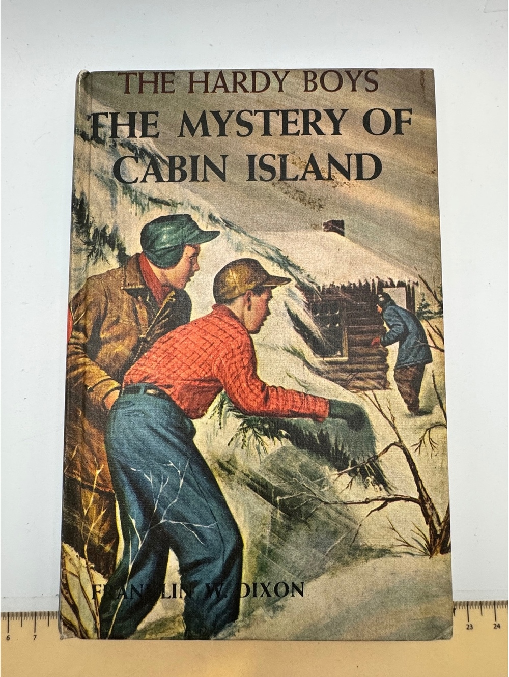 The Hardy Boys: The Mystery of Cabin Island by Franklin W. Dixon - Vintage 1948